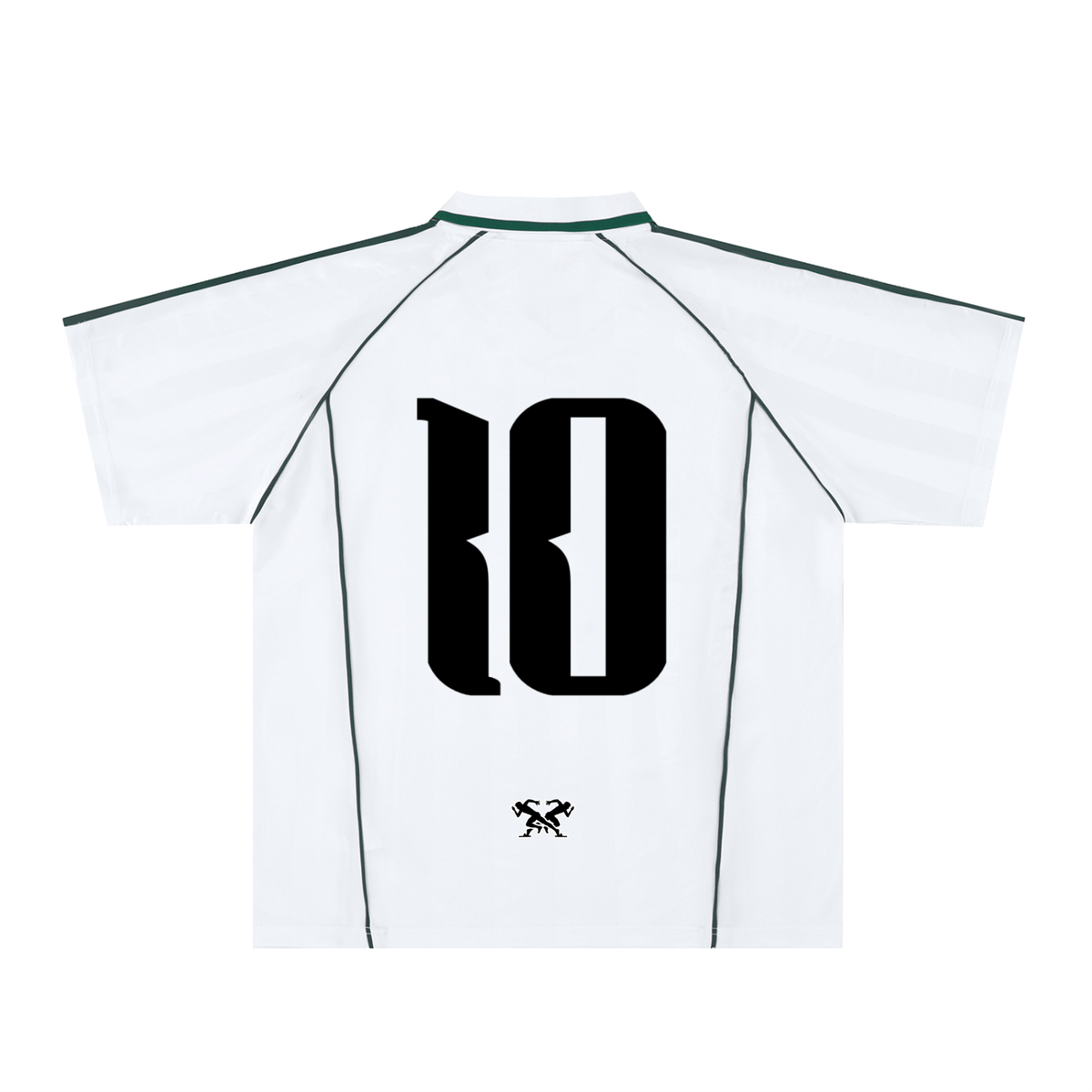 Retro Shadow Stripe Footy Tee Rev2