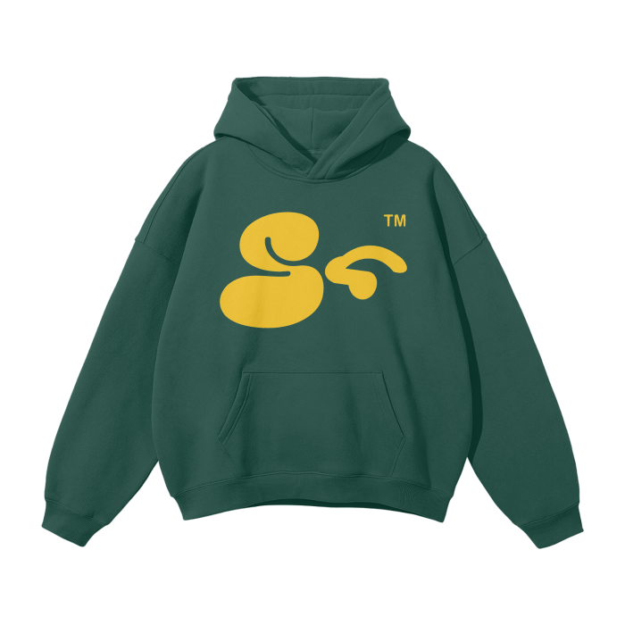 Fleece Hoodie - Green