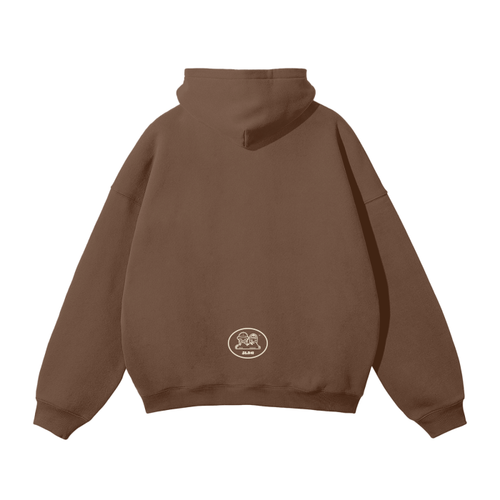 Fleece Hoodie - Coffee
