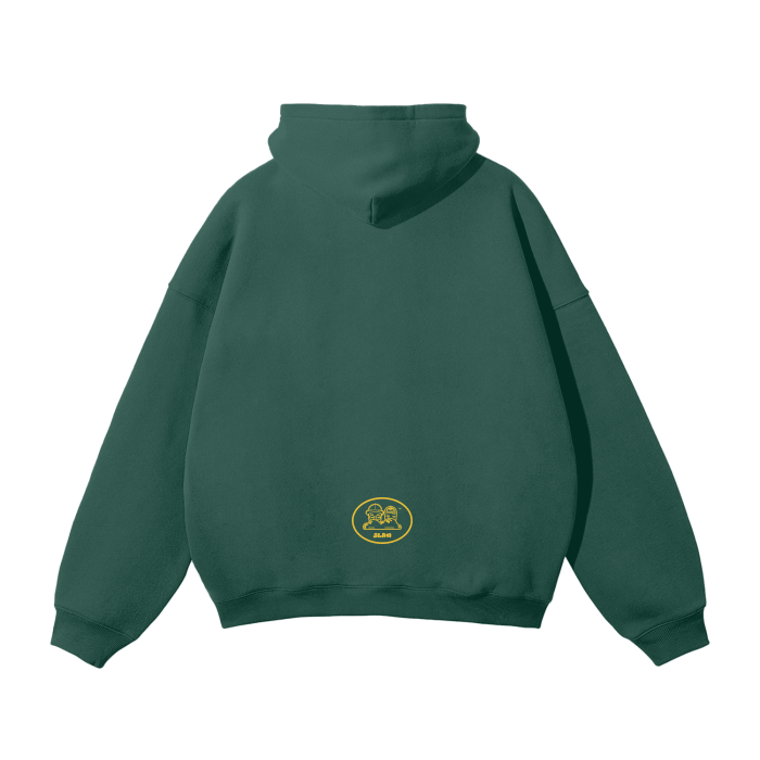 Fleece Hoodie - Green