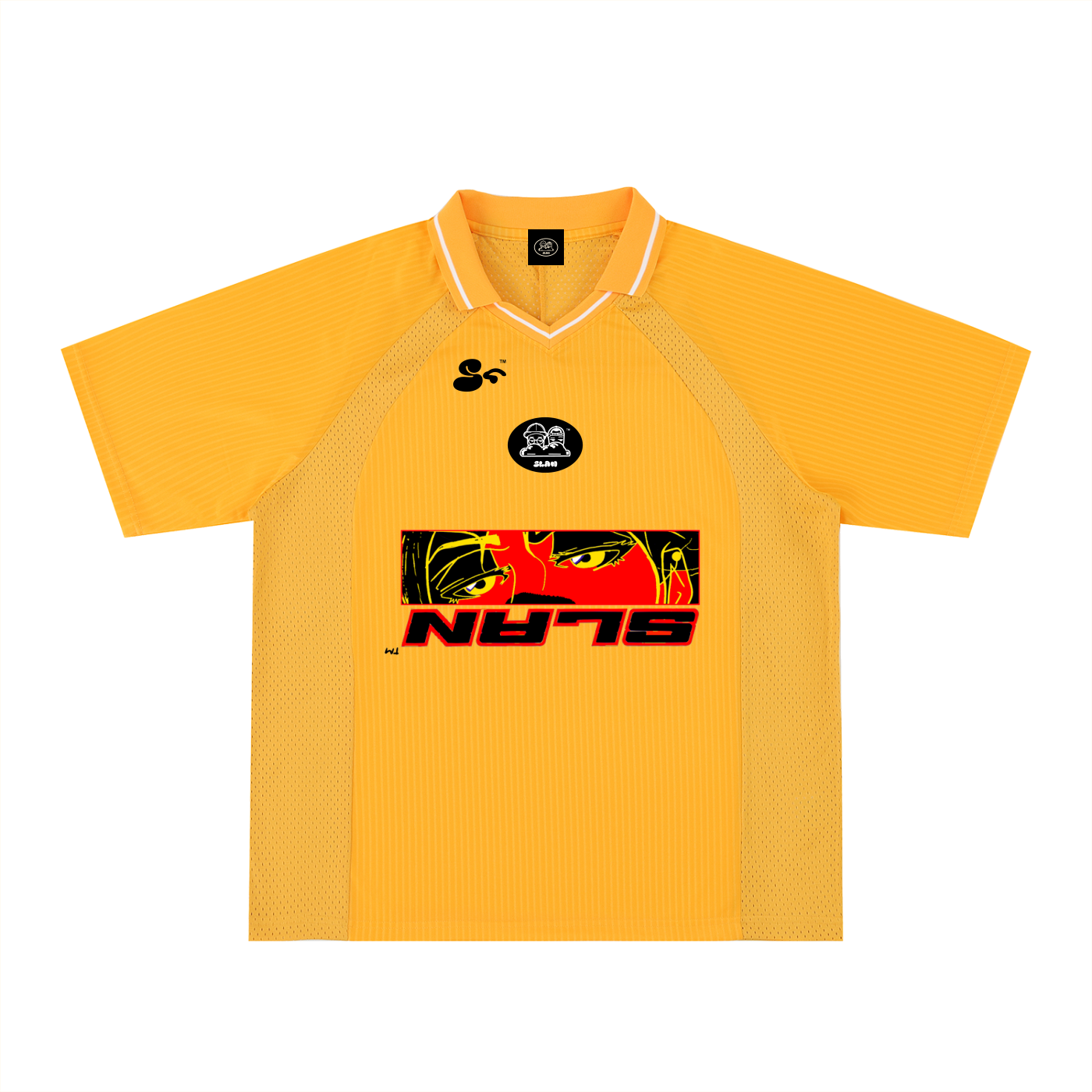 Retro V-Neck Football Top