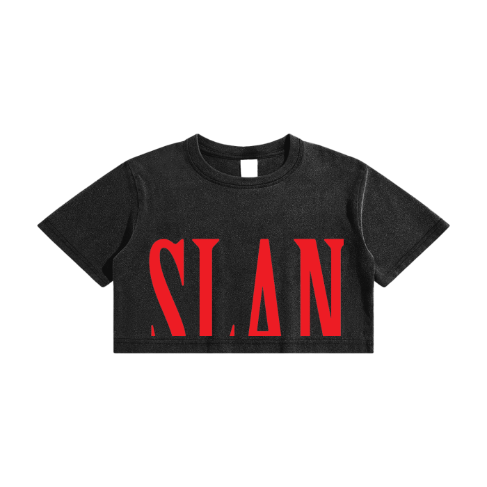 Title Crop Top