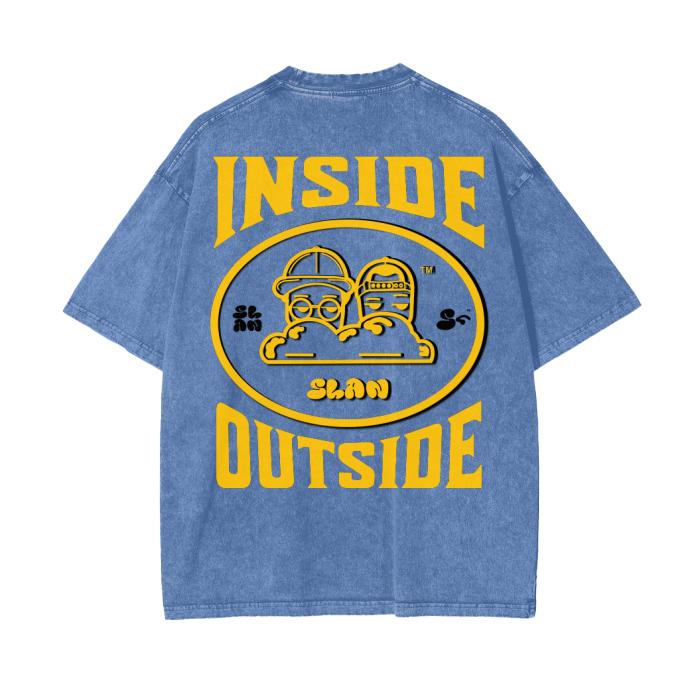 Inside-Outside Tee (Blue)