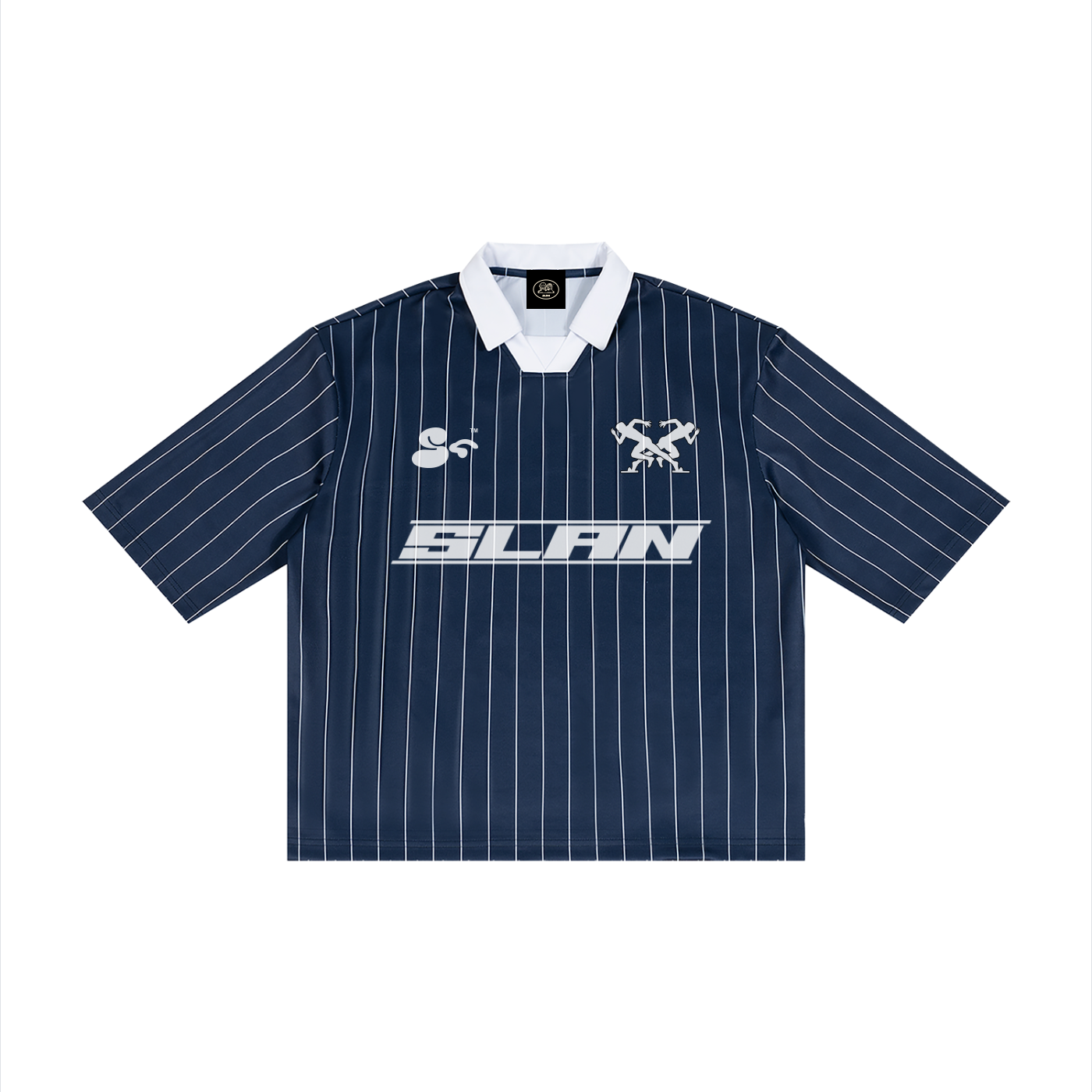 Pinstripe Footy Tee