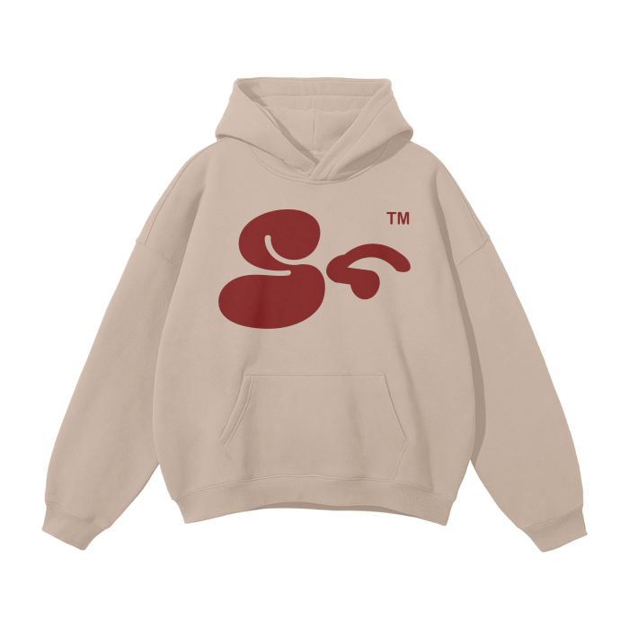 Fleece Hoodie - Latte