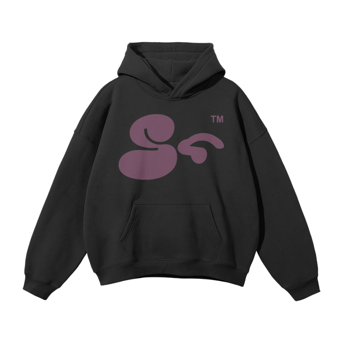 Fleece Hoodie - Plum