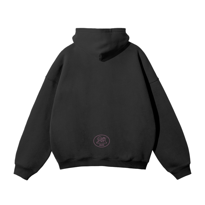 Fleece Hoodie - Plum